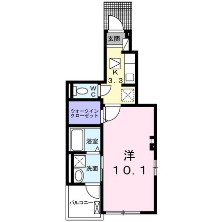 サンリット松葉の物件間取画像